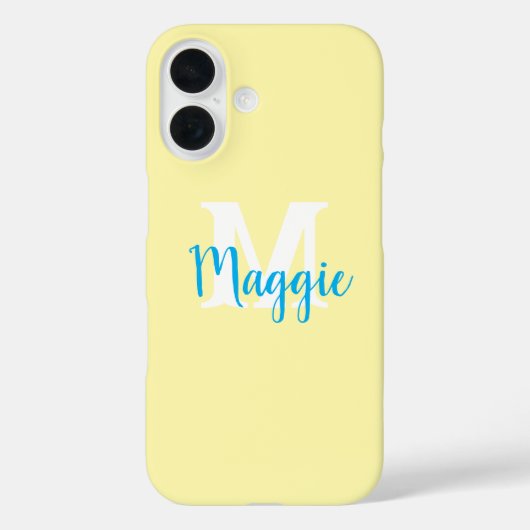 Minimalistischer Personalisierter iPhone-Case mit  Case-Mate iPhone Hülle (Rückseite)