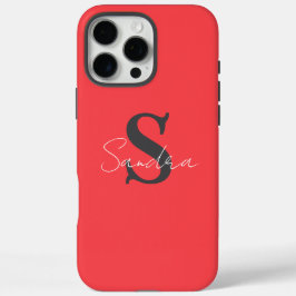 Minimalistischer Personalisierter iPhone-Case mit  iPhone 16 Pro Max Hülle