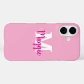 Minimalistischer Personalisierter iPhone-Case mit Case-Mate iPhone Hülle (Rückseite (Horizontal))