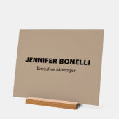 Minimalistischer, personalisierter, kundenspezifis acrylschild (Winkel)