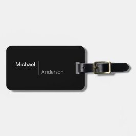 Minimalistischer Personalisierter Name Gepäckanhänger