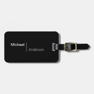 Minimalistischer Personalisierter Name Gepäckanhänger