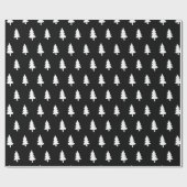 Minimalistischer PINE-BAUM-CHRISTMAS CUSTOM Geschenkpapier (Flach)