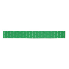 Minimalistischer Pine Tree Green Holiday Ribbon Satinband
