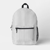 Minimalistischer Pinstripe Modern Rucksack (Vorderseite)