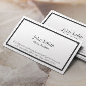 Minimalistischer Plastikchirurg Visitenkarte