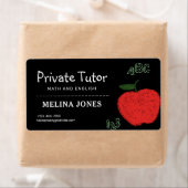 Minimalistischer Privatlehrer und Lehrer (Insitu)