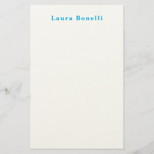 Minimalistischer professioneller moderner einfache briefpapier