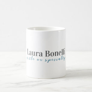 Minimalistischer professioneller moderner einfache kaffeetasse