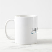 Minimalistischer professioneller moderner einfache kaffeetasse (Links)