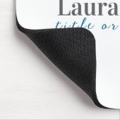 Minimalistischer professioneller moderner einfache mousepad (Ecke)