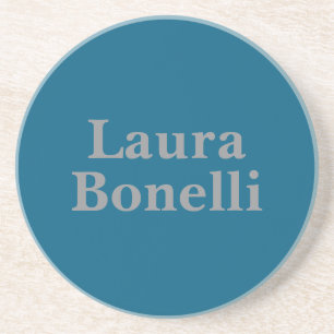 Minimalistischer professioneller Moderner Ihr Name Getränkeuntersetzer