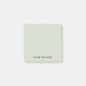 Minimalistischer Profi Einfach Post-it Klebezettel (Vorderseite)