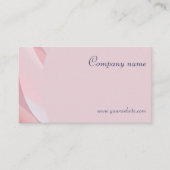 Minimalistischer QR-Code Blasskorallenschwester-Kr Visitenkarte (Vorderseite)