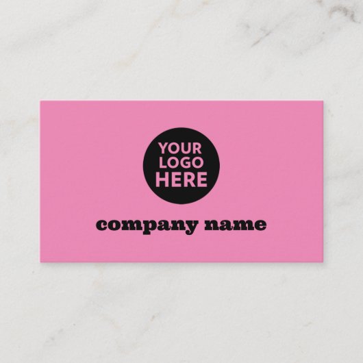 Minimalistischer QR-Code einfach Visitenkarte (Vorderseite)