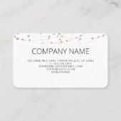 Minimalistischer QR-Code für die Verbindung mit un Visitenkarte (Rückseite)