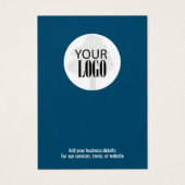 Minimalistischer QR-Code für einfache Unternehmen  (Vorderseite)