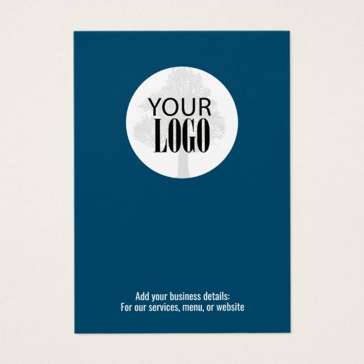 Minimalistischer QR-Code für einfache Unternehmen  (Vorderseite)