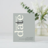 Minimalistischer QR-Code für Elfenbeinkühe Save th Postkarte (Stehend Vorderseite)