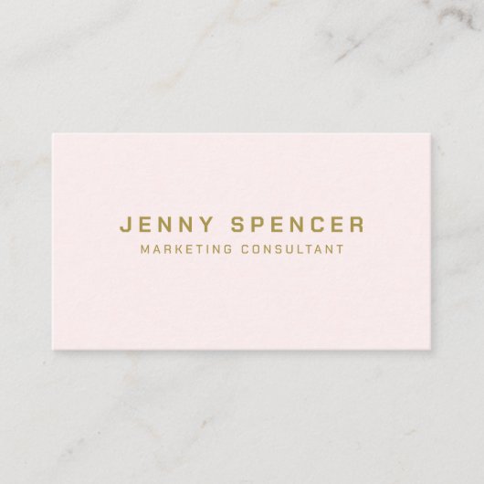 Minimalistischer QR-Code für Gold Beruflich Visitenkarte (Vorderseite)