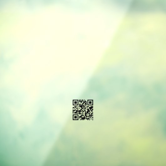 Minimalistischer QR-Code Geschäftsöffnungszeiten w Fensteraufkleber (Blatt 3)
