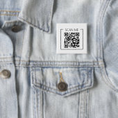 Minimalistischer QR-Code-Scan-Me-Geschäftsbutton Button (Beispiel)