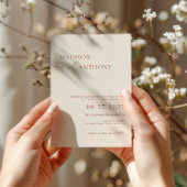 Minimalistischer QR-Code-UAWG von Boho Einladung