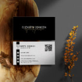 Minimalistischer QR-Code Visitenkarte