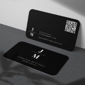 Minimalistischer QR-Code Visitenkarte