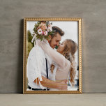 Minimalistischer Rahmen Personalisiert Foliendrucke<br><div class="desc">Einfaches Frame und benutzerdefiniertes Foto-Design.</div>