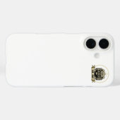 Minimalistischer Retro-Stil Schachbrett Punkte iPh Case-Mate iPhone Hülle (Rückseite (Horizontal))
