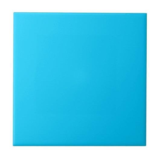 Minimalistischer, robuster Himmel Blau Fliese (Vorderseite)