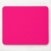 Minimalistischer, rosa Fuchsienchic Mousepad (Vorne)