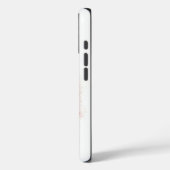 Minimalistischer roter Herzname Sophia iPhone 16 H Case-Mate iPhone Hülle (Rückseite / Links)