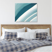 Minimalistischer Rundbogen - Abstrakte Wand Kunst (Insitu (Schlafzimmer))