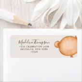 Minimalistischer Rustikaler Bär Elegante Script Ty (Insitu)