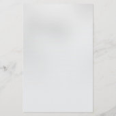 Minimalistischer sauberer Boho-Stil-Frisörsalon Flyer (Hinten)