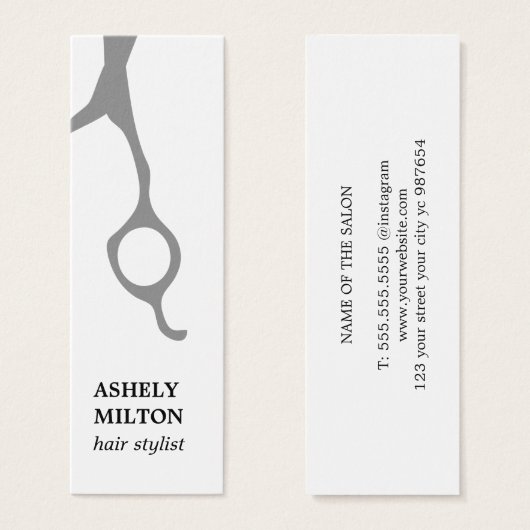 Minimalistischer Sauberer Grauscheren Haarstil (Vorne & Hinten)