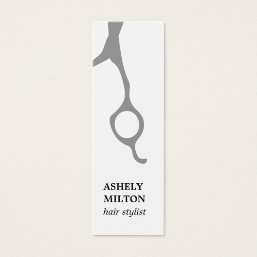 Minimalistischer Sauberer Grauscheren Haarstil (Vorderseite)