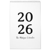 Minimalistischer sauberer moderner Design-Kalender Kalender (Titelbild)