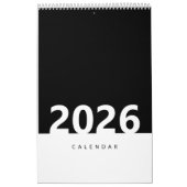Minimalistischer sauberer moderner Design-Kalender Kalender (Titelbild)
