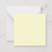 Minimalistischer schlichter klassischer profession mitteilungskarte (Rückseite)