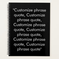 Minimalistischer Schwarz-weißer Text - modern