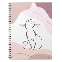 Minimalistischer schwarzer Katzenboho Bio Formen M