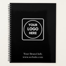 Minimalistischer Schwarzer Planer | Kundenfirma