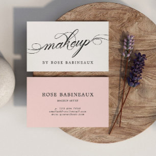 Minimalistischer schwarzer u. weißer Wirbler Visitenkarte