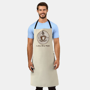 Minimalistischer Shop für das Logo für das elegant Schürze