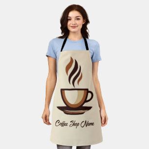 Minimalistischer Shop für das Logo für das elegant Schürze