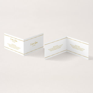 Minimalistischer Silberstreifen mit blauem Farbton Visitenkarten