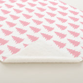 Minimalistischer skandinavischer Folklorewald Sherpadecke (3/4)